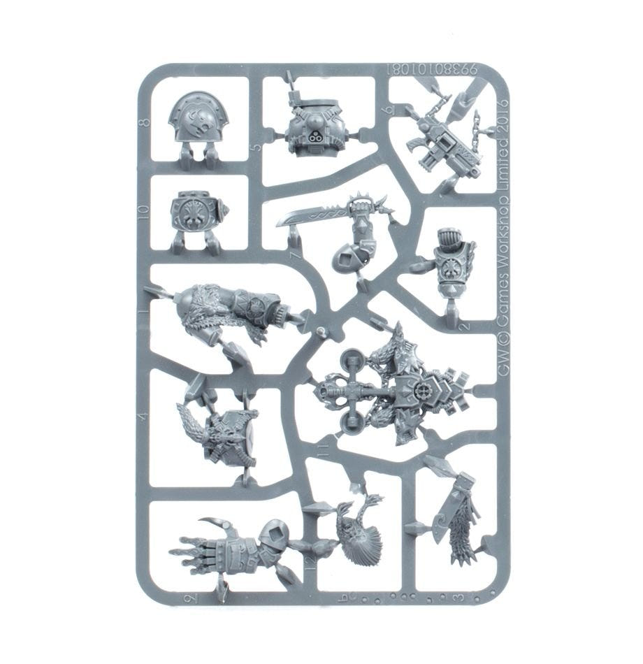 Horus Heresy Space Wolves Geigor Fell-Hand unpainted plastic sprue, frame 1 of 1