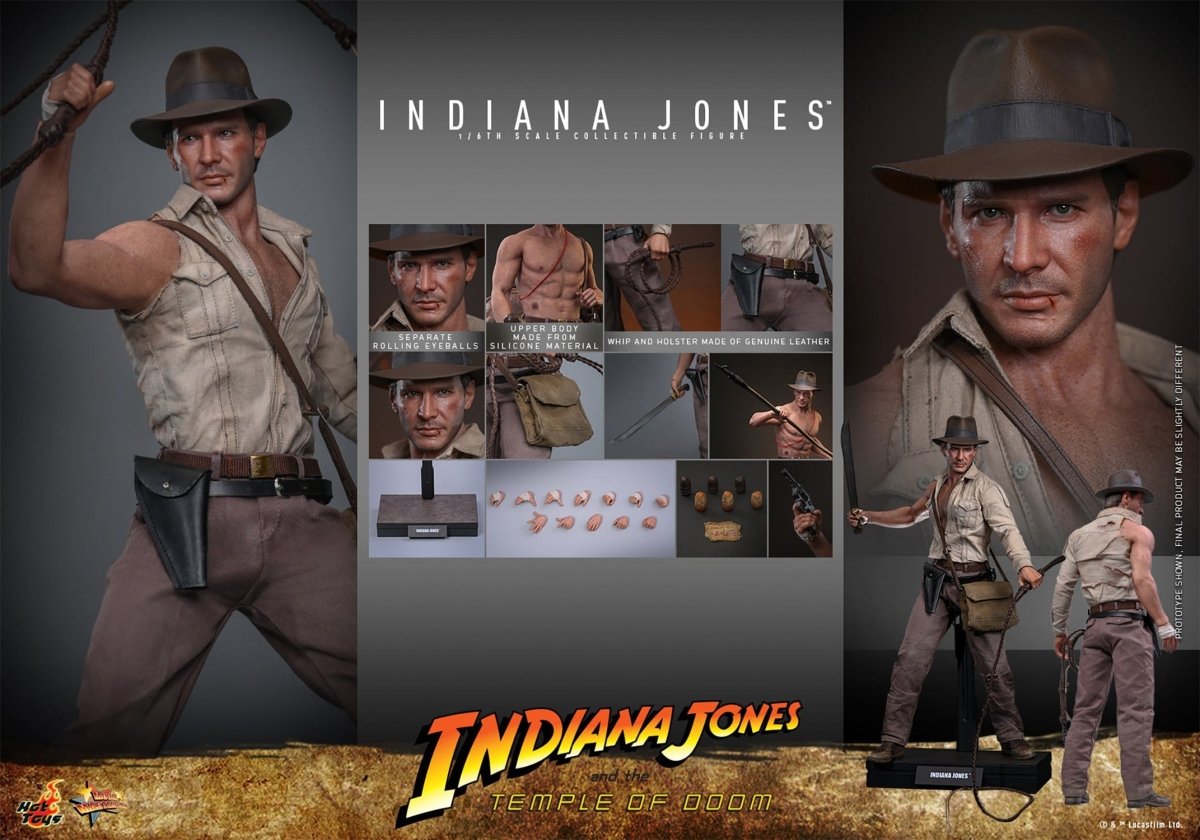 Hot Toys Indiana Jones Action Figure 1/6 30cm - Loaded Dice