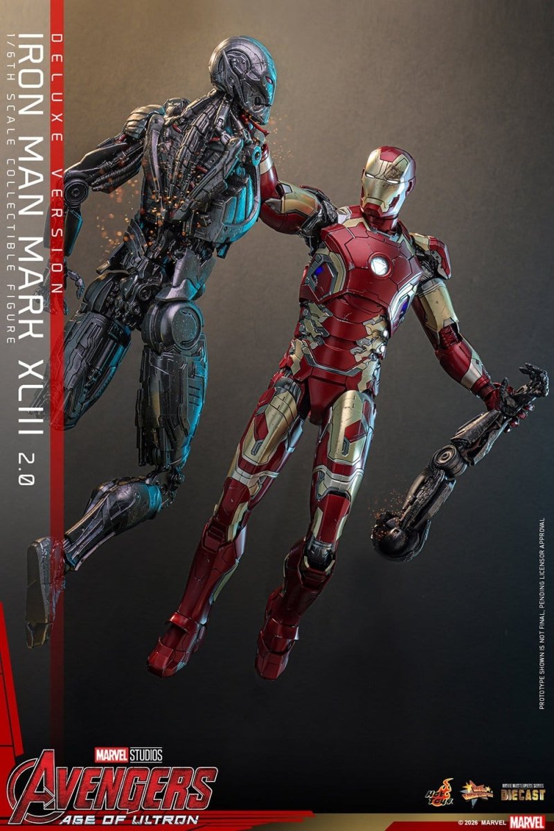 Hot Toys Iron Man: Age of Ultron Movie Masterpiece Iron Man Mark XLIII (2.0) (Deluxe Version) 32cm - Loaded Dice