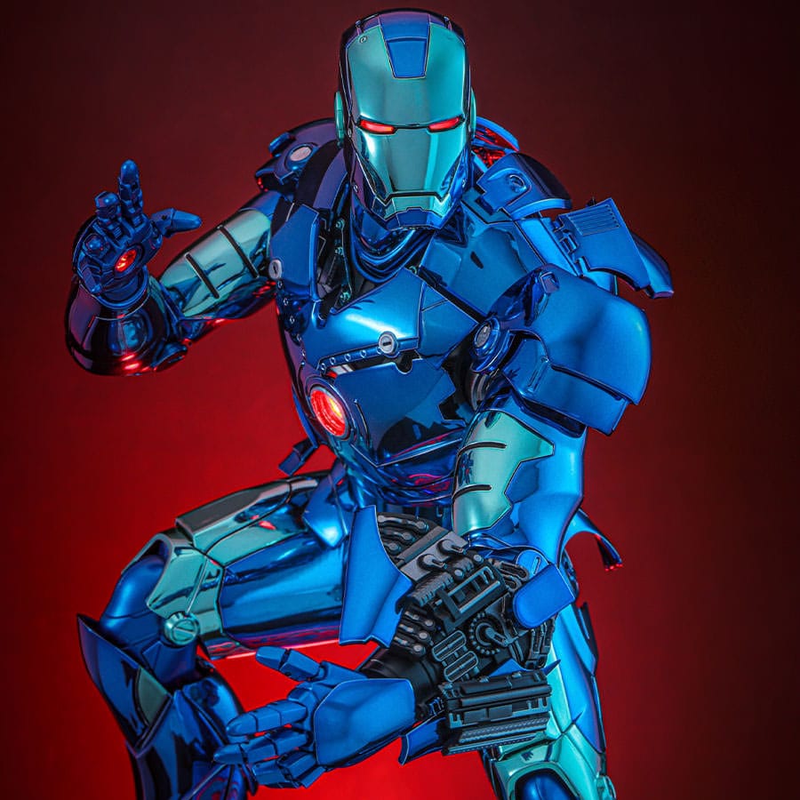 Hot Toys Iron Man: Movie Masterpiece Iron Man Mark III (Stealth Mode Ver.) 2.0 33cm - Loaded Dice