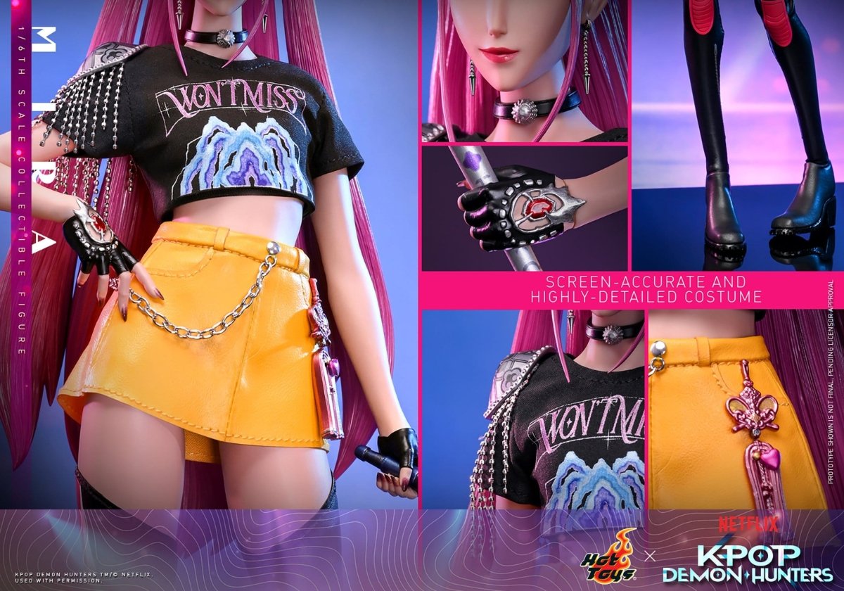 Hot Toys KPop Demon Hunters Mira 1/6 28cm - Loaded Dice