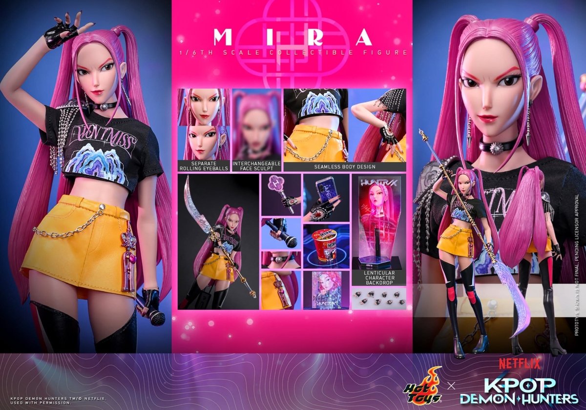 Hot Toys KPop Demon Hunters Mira 1/6 28cm - Loaded Dice