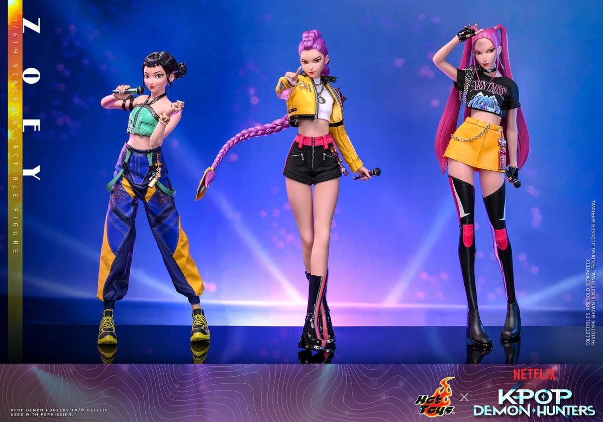 Hot Toys KPop Demon Hunters Zoey 1/6 27cm - Loaded Dice
