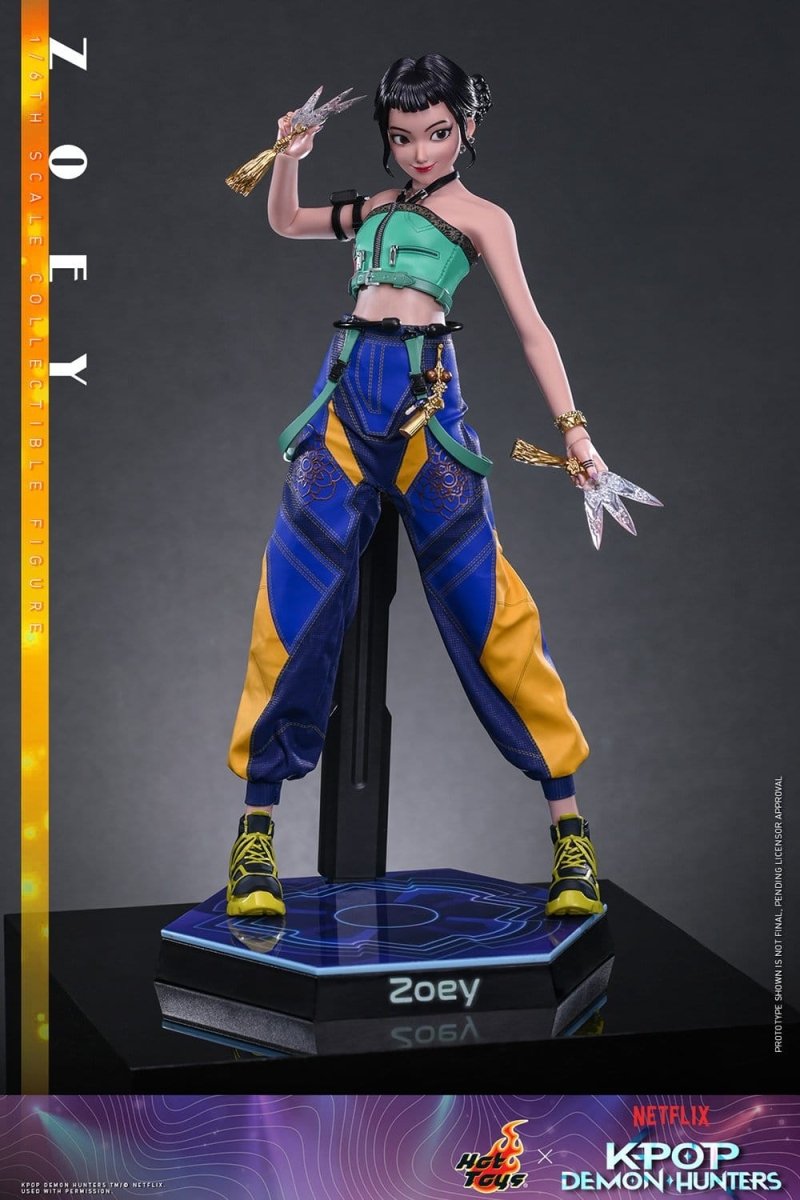 Hot Toys KPop Demon Hunters Zoey 1/6 27cm - Loaded Dice