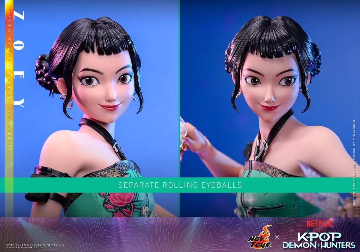 Hot Toys KPop Demon Hunters Zoey 1/6 27cm - Loaded Dice