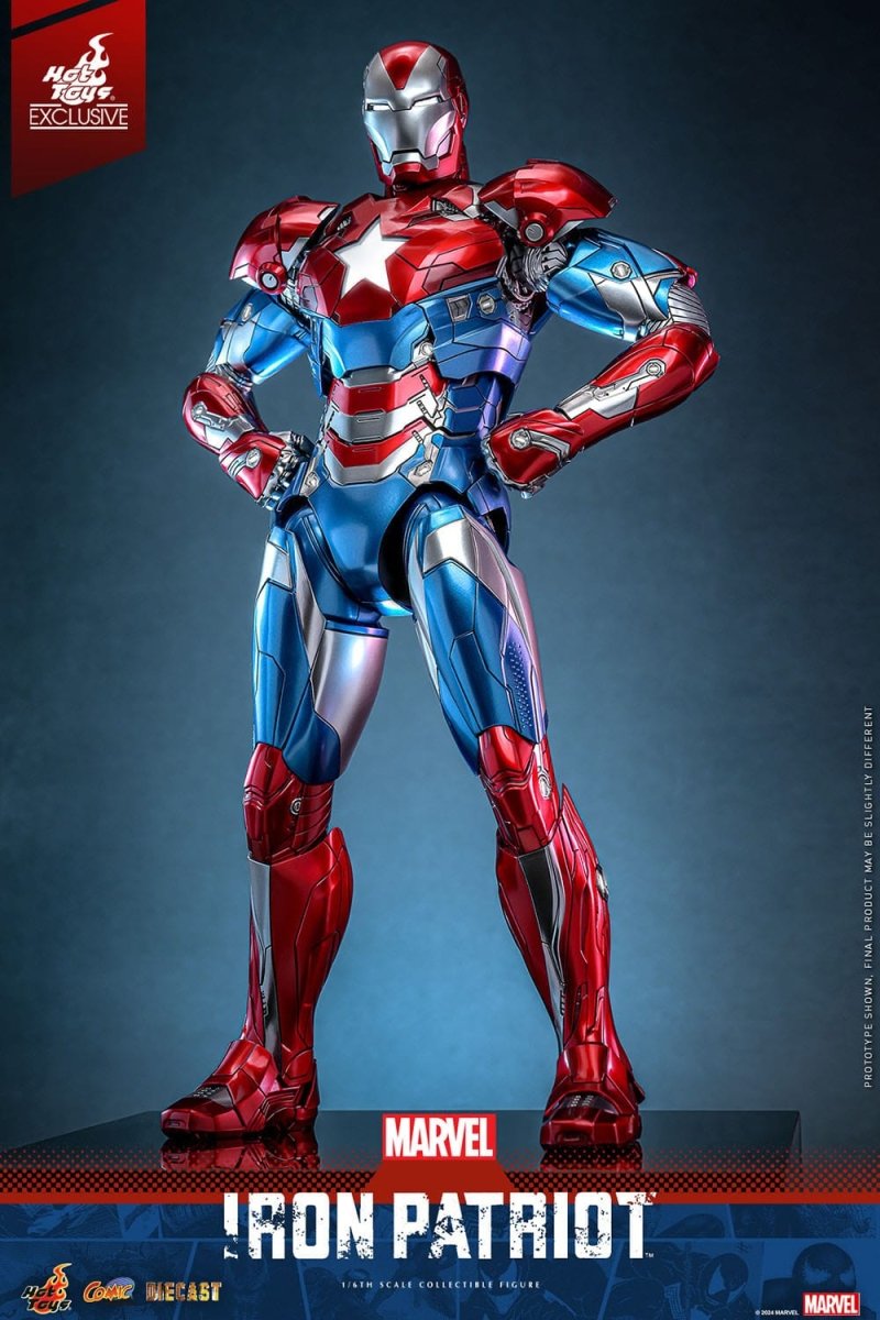 Hot Toys Marvel: Comic Masterpiece Iron Patriot 32cm - Loaded Dice