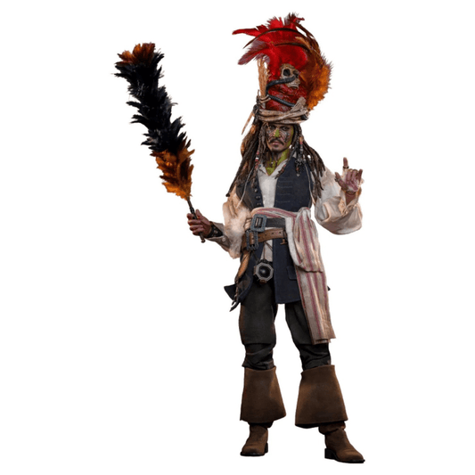 Hot Toys Pirates of the Caribbean: Dead Man's Chest Pelegostos Chief Jack Sparrow 30cm - Loaded Dice