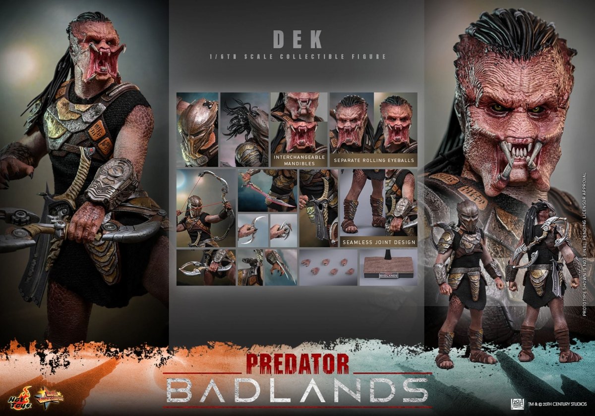 Hot Toy Predator: Badlands Movie Masterpiece Dek 30cm - Loaded Dice
