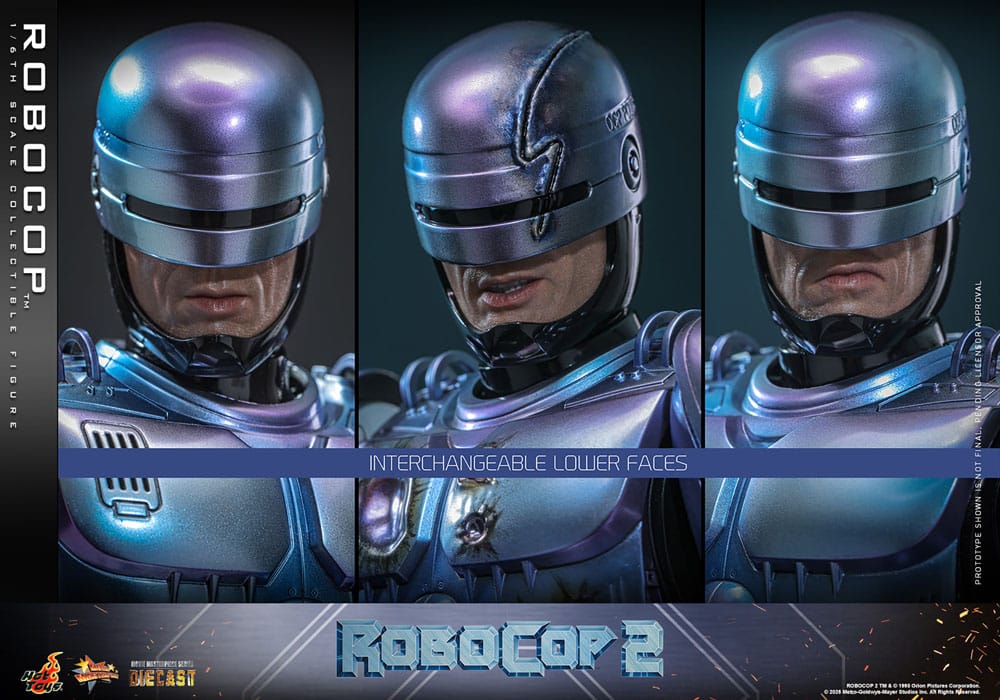 RoboCop 2 Movie Masterpiece Diecast Action Figure 1/6 30cm - Loaded Dice