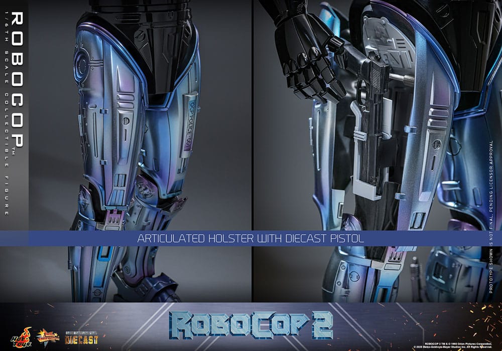 RoboCop 2 Movie Masterpiece Diecast Action Figure 1/6 30cm - Loaded Dice