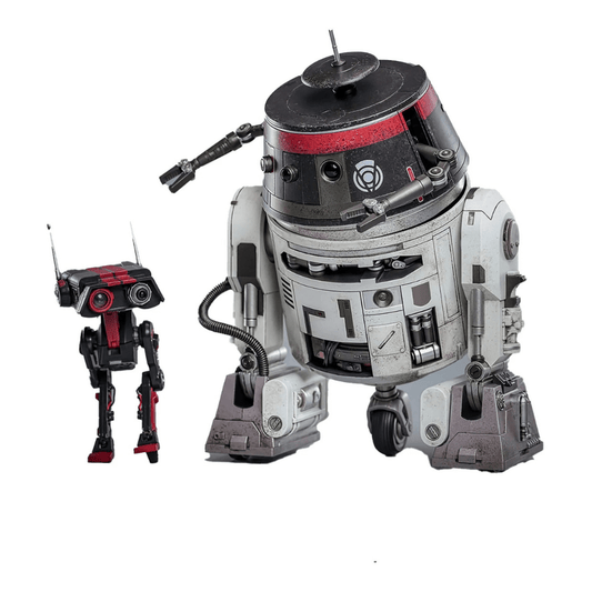 Hot Toys Star Wars: Chopper (C1-10P™) & BD-1™ (Imperial Disguise) 18cm & 8cm - Loaded Dice