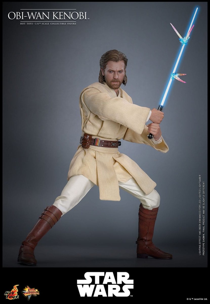 Hot Toys Star Wars: Episode II - Attack of the Clones Obi-Wan Kenobi 31cm - Loaded Dice
