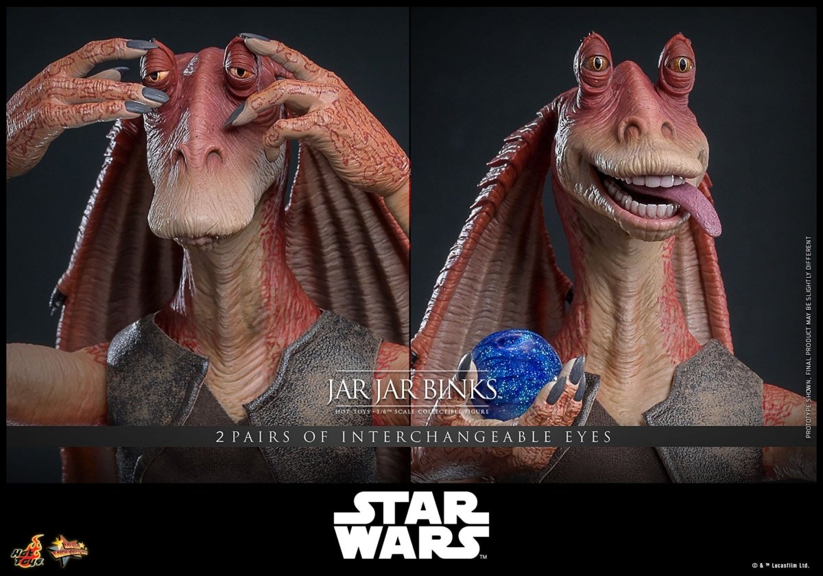 Hot Toys Star Wars: Jar Jar Binks 33cm - Loaded Dice