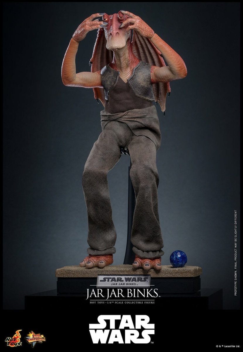 Hot Toys Star Wars: Jar Jar Binks 33cm - Loaded Dice