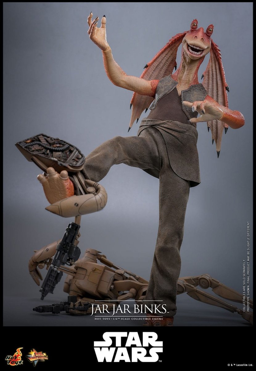 Hot Toys Star Wars: Jar Jar Binks 33cm - Loaded Dice