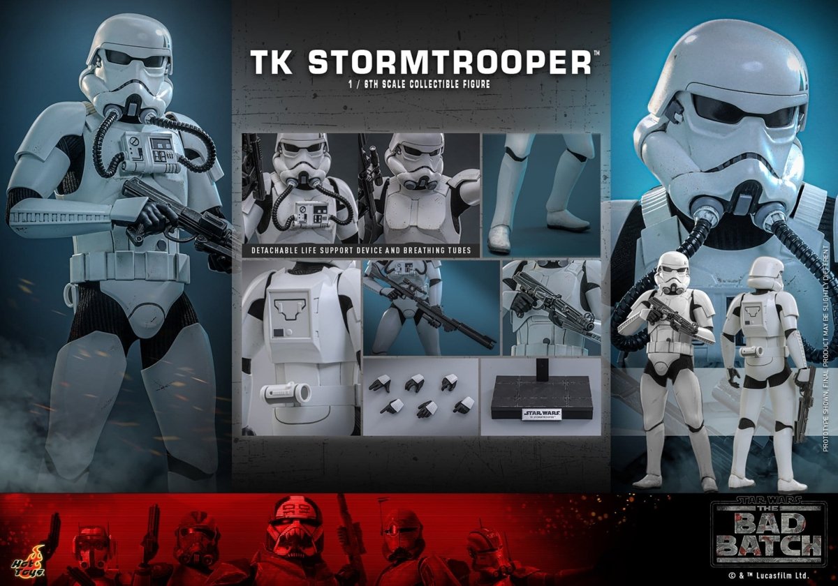 Hot Toys Star Wars: The Bad Batch TK Stormtrooper 30cm - Loaded Dice