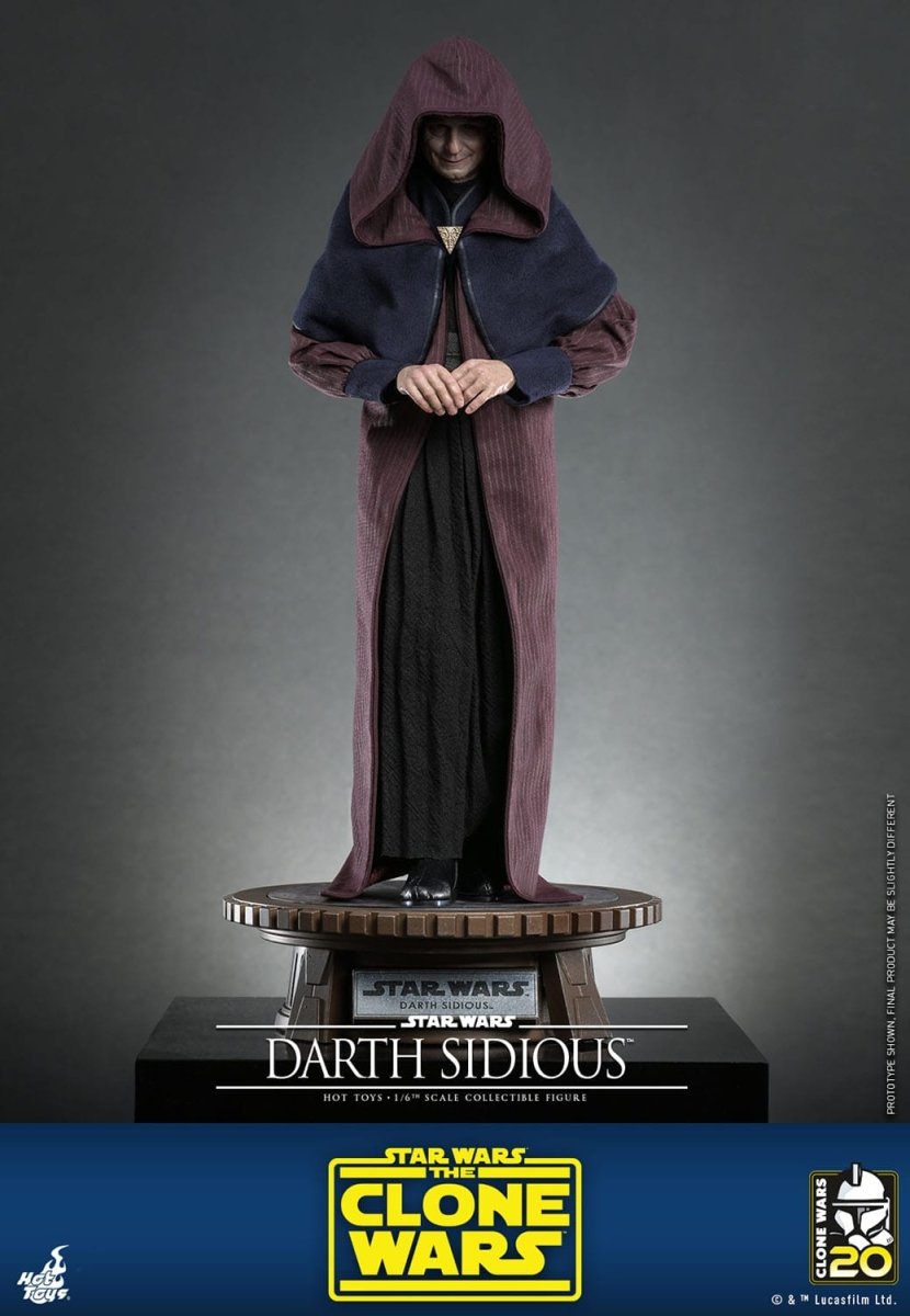 Hot Toys Star Wars: The Clone Wars Darth Sidious 29cm - Loaded Dice
