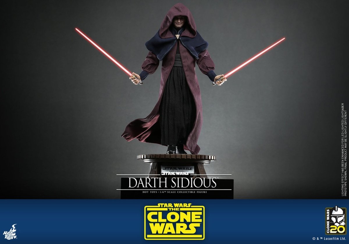 Hot Toys Star Wars: The Clone Wars Darth Sidious 29cm - Loaded Dice
