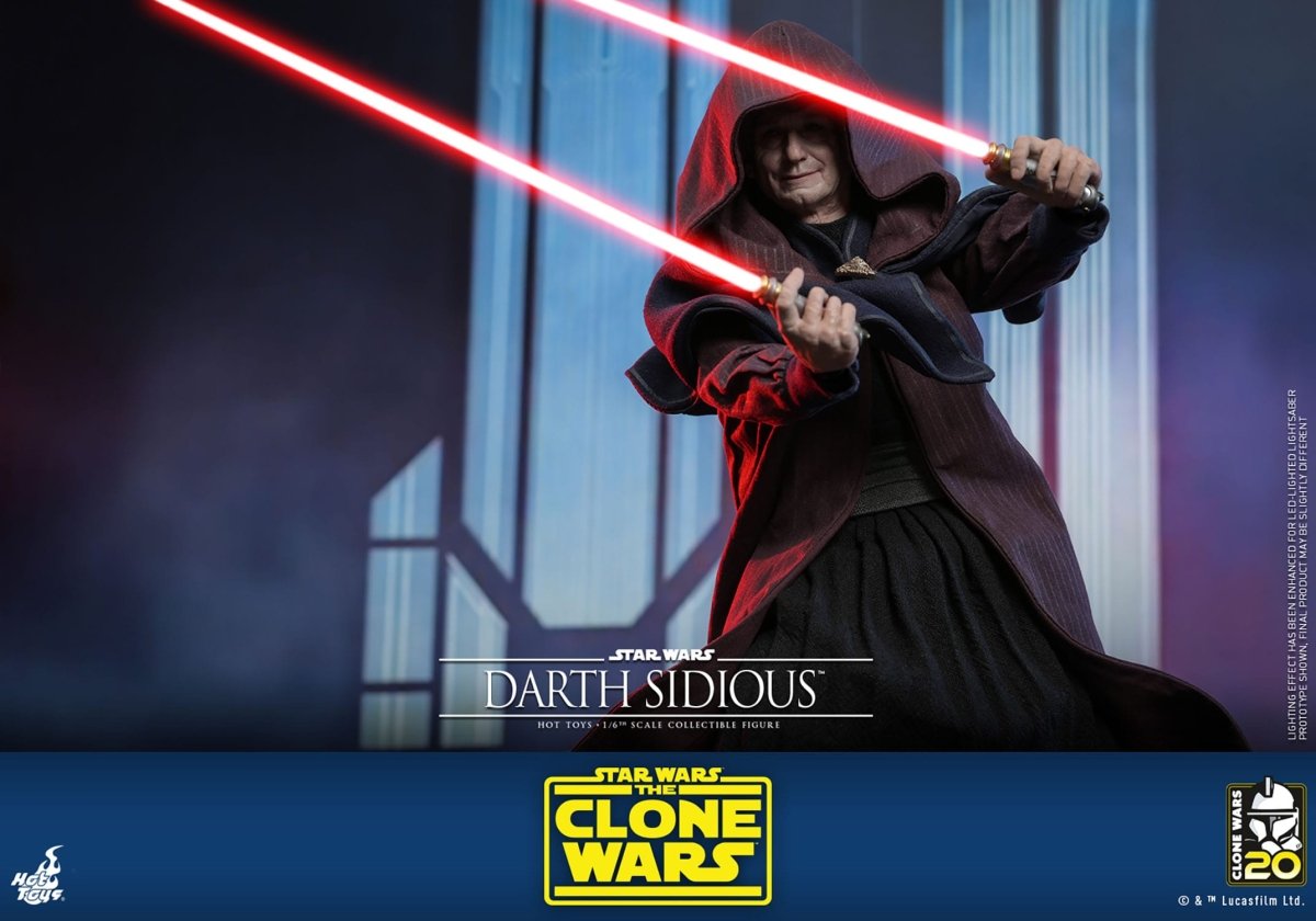 Hot Toys Star Wars: The Clone Wars Darth Sidious 29cm - Loaded Dice