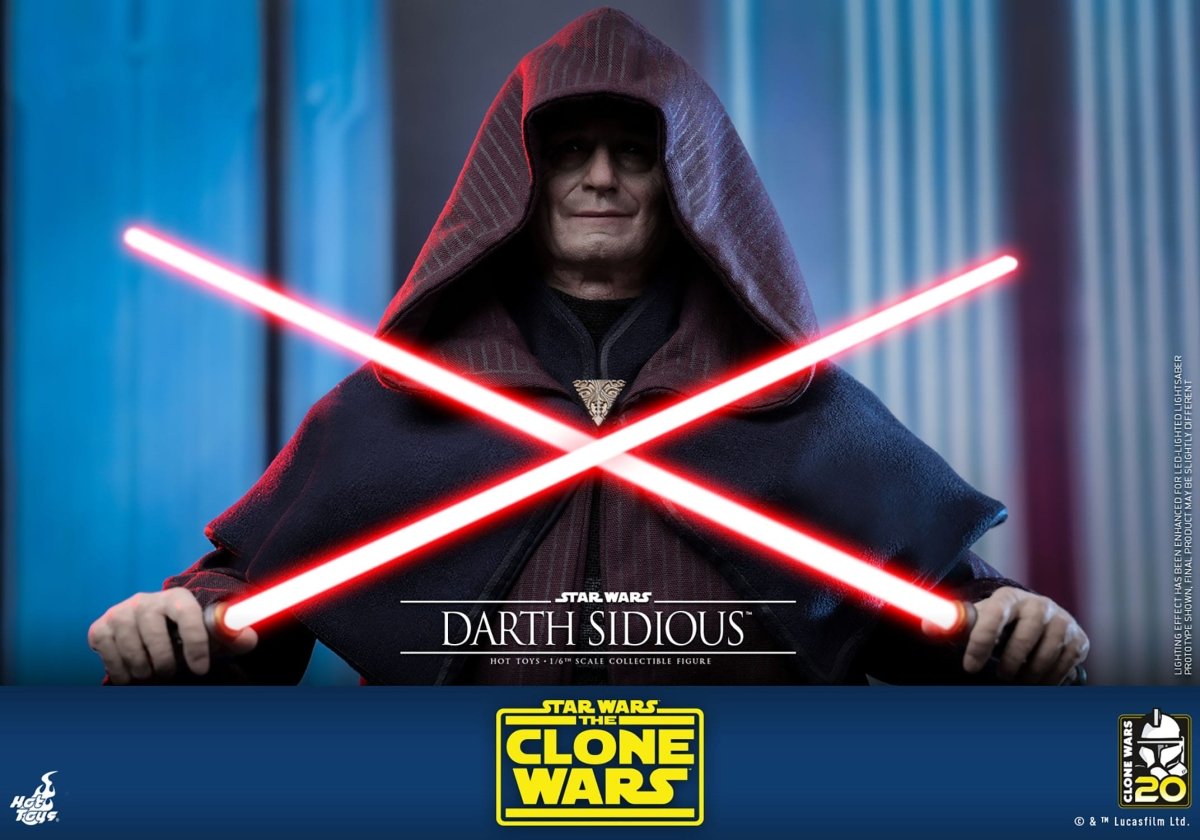 Hot Toys Star Wars: The Clone Wars Darth Sidious 29cm - Loaded Dice