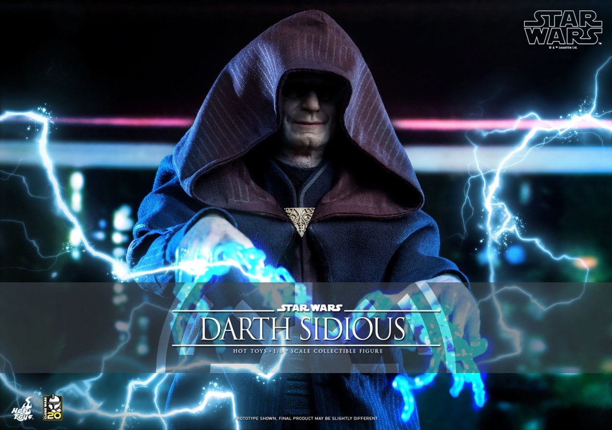 Hot Toys Star Wars: The Clone Wars Darth Sidious 29cm - Loaded Dice