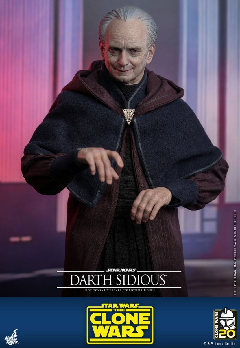 Hot Toys Star Wars: The Clone Wars Darth Sidious 29cm - Loaded Dice