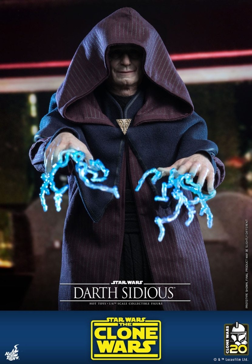 Hot Toys Star Wars: The Clone Wars Darth Sidious 29cm - Loaded Dice