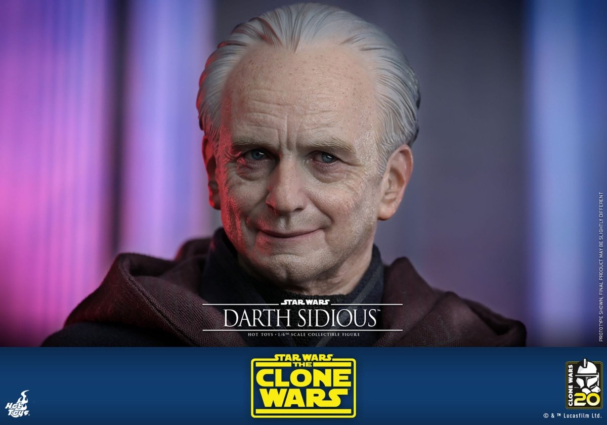 Hot Toys Star Wars: The Clone Wars Darth Sidious 29cm - Loaded Dice