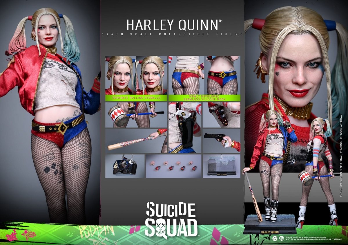 Hot Toys Suicide Squad: Movie Masterpiece Harley Quinn 29cm - Loaded Dice