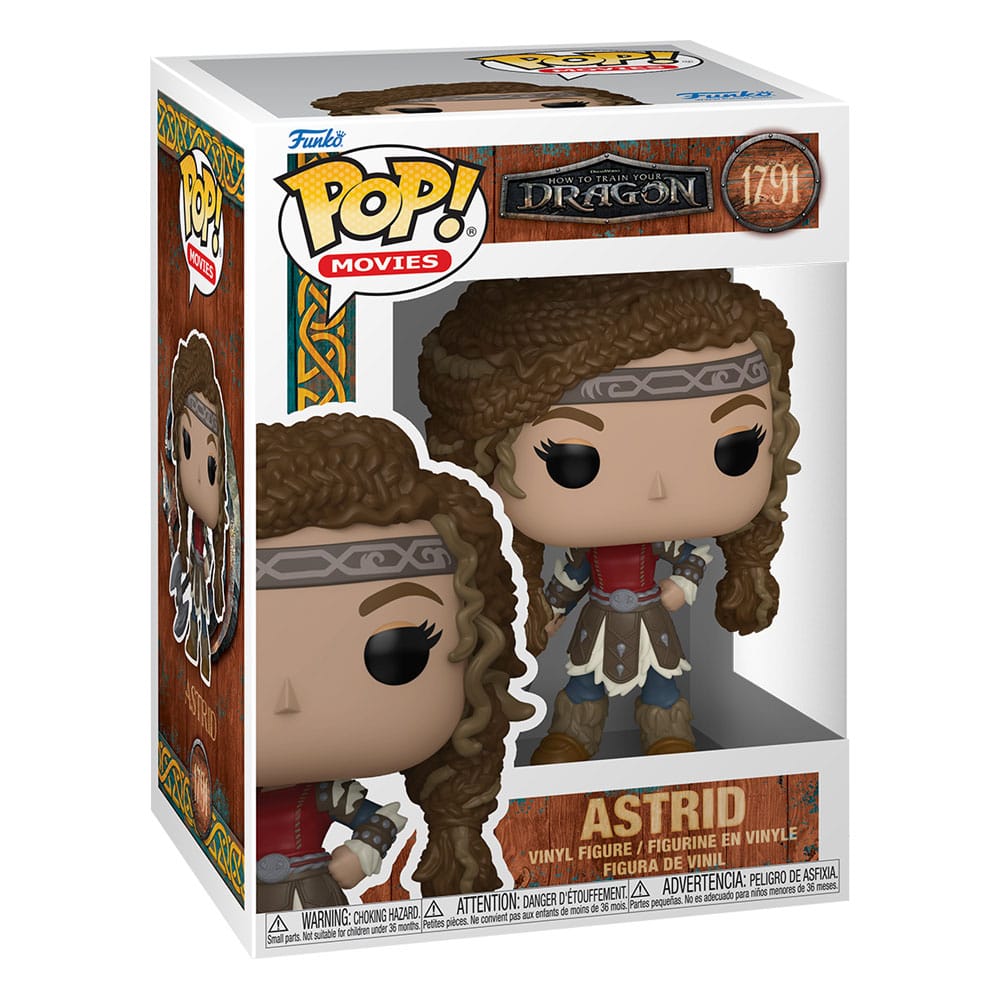 Funko Pop! Movies How to Train Your Dragon Astrid vinyl figure 1791 in its window box