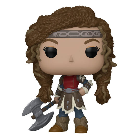 Funko Pop! Movies Astrid from live-action How to Train Your Dragon holding a battle axe