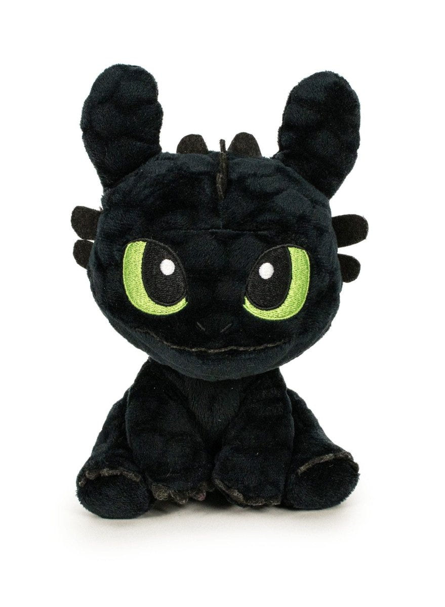 How to Train Your Dragon Toothless 18cm plush sitting, classic front view