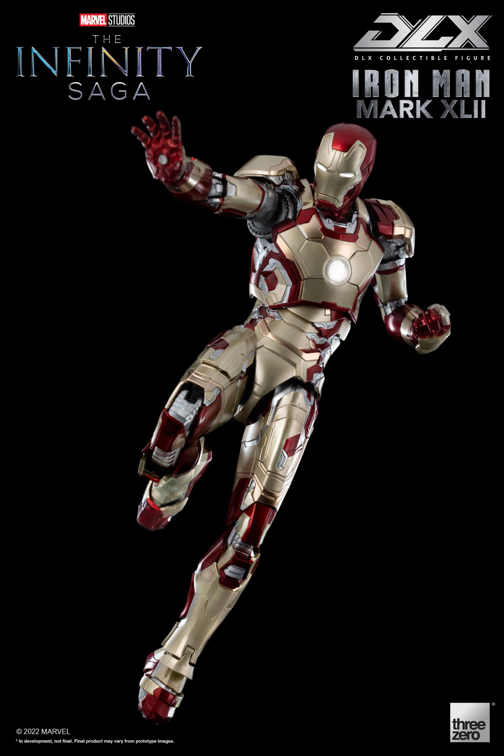 Infinity Saga DLX Action Figure 1/12 Iron Man Mark 42 17cm - Loaded Dice Barry Vale of Glamorgan CF64 3HD
