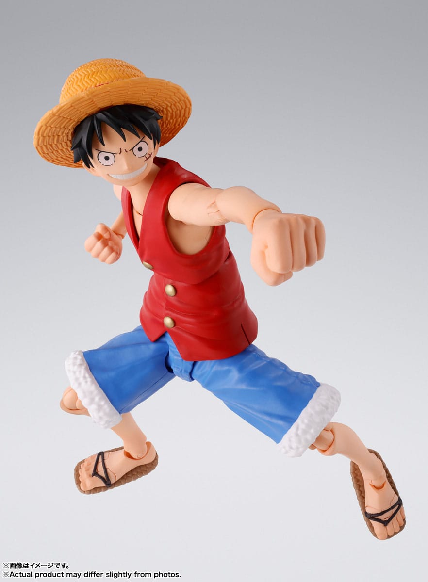 One Piece S.H. Figuarts Action Figure Monkey D. Luffy Romance Dawn 15cm - Loaded Dice