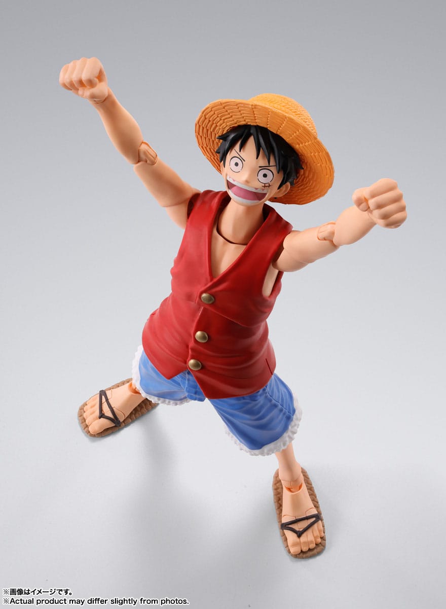 One Piece S.H. Figuarts Action Figure Monkey D. Luffy Romance Dawn 15cm - Loaded Dice