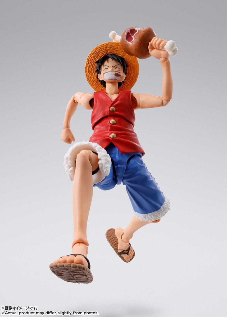 One Piece S.H. Figuarts Action Figure Monkey D. Luffy Romance Dawn 15cm - Loaded Dice