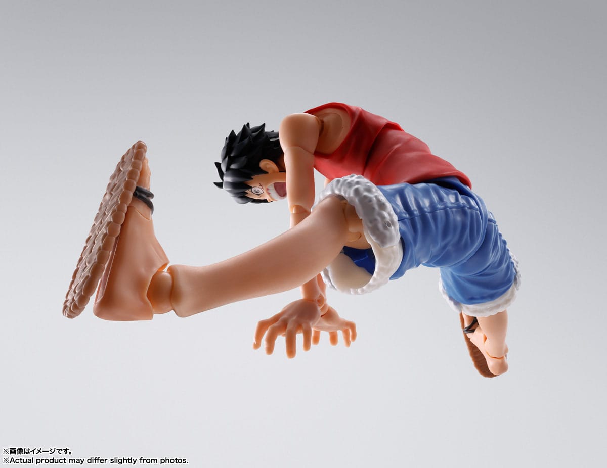 One Piece S.H. Figuarts Action Figure Monkey D. Luffy Romance Dawn 15cm - Loaded Dice