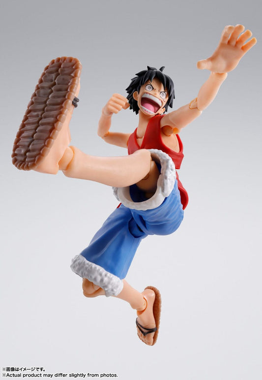 One Piece S.H. Figuarts Action Figure Monkey D. Luffy Romance Dawn 15cm - Loaded Dice