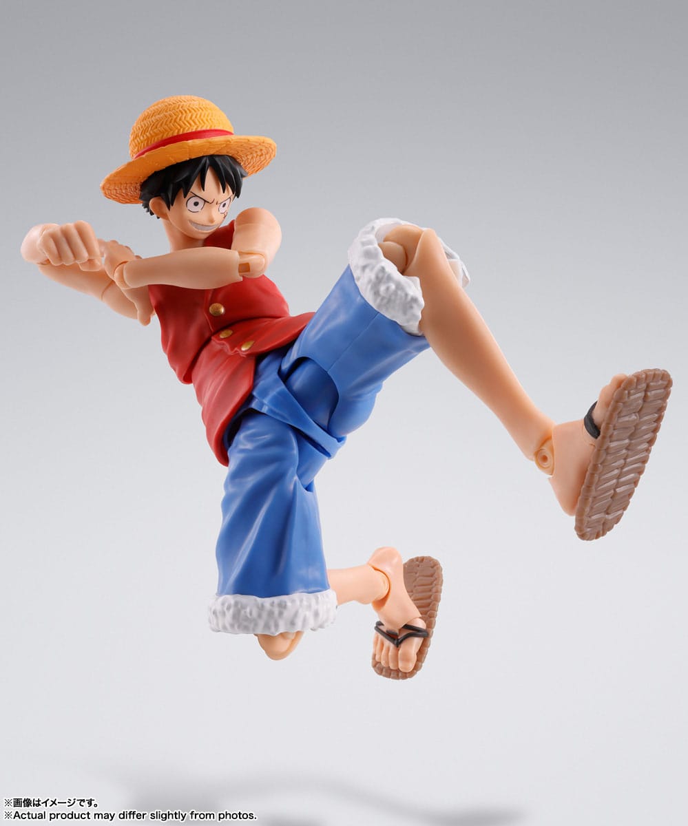 One Piece S.H. Figuarts Action Figure Monkey D. Luffy Romance Dawn 15cm - Loaded Dice