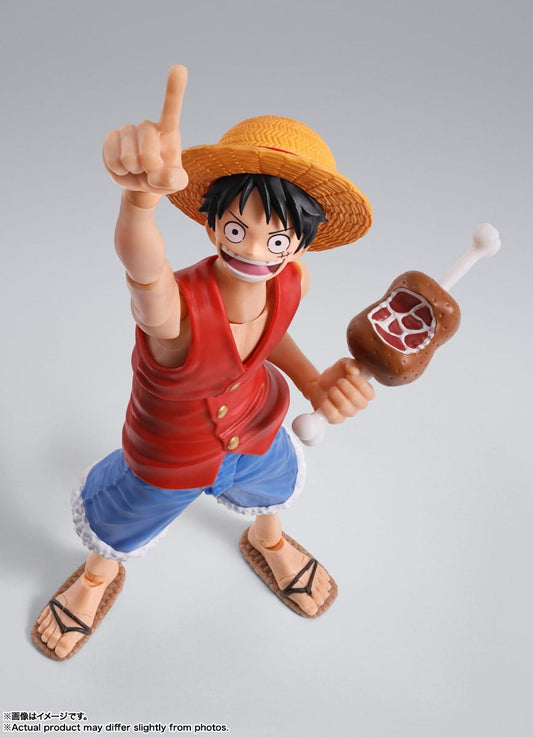 One Piece S.H. Figuarts Action Figure Monkey D. Luffy Romance Dawn 15cm - Loaded Dice