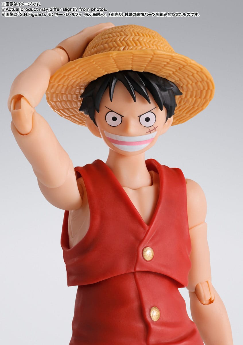 One Piece S.H. Figuarts Action Figure Monkey D. Luffy Romance Dawn 15cm - Loaded Dice