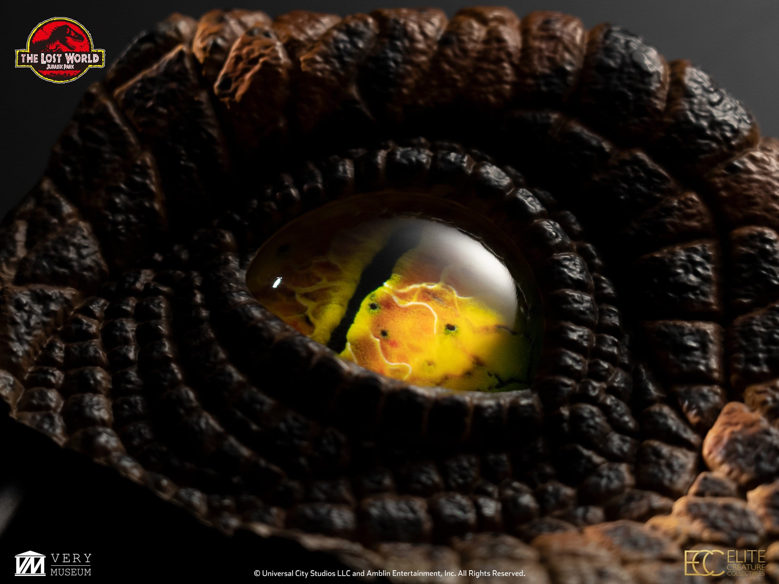 The Lost World: Jurassic Park Replica Bust Male Velociraptor Eye Prop 23 cm ETA Aug 2026 - Loaded Dice