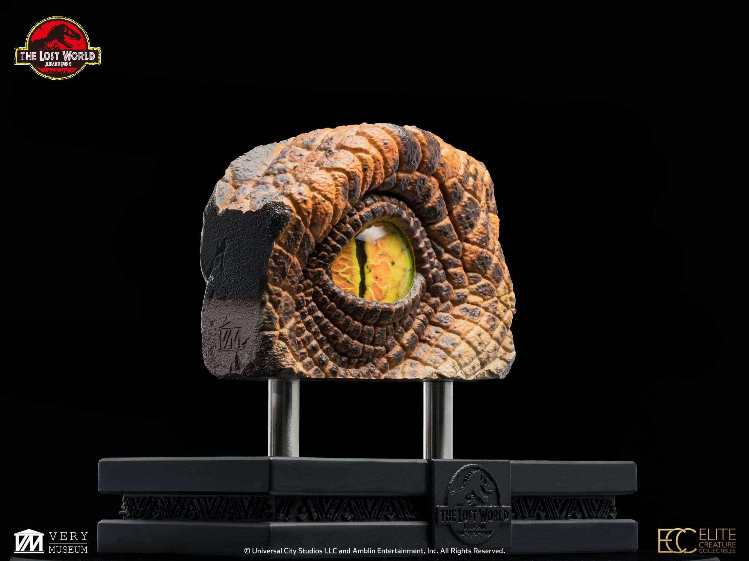 The Lost World: Jurassic Park Replica Bust Male Velociraptor Eye Prop 23 cm ETA Aug 2026 - Loaded Dice