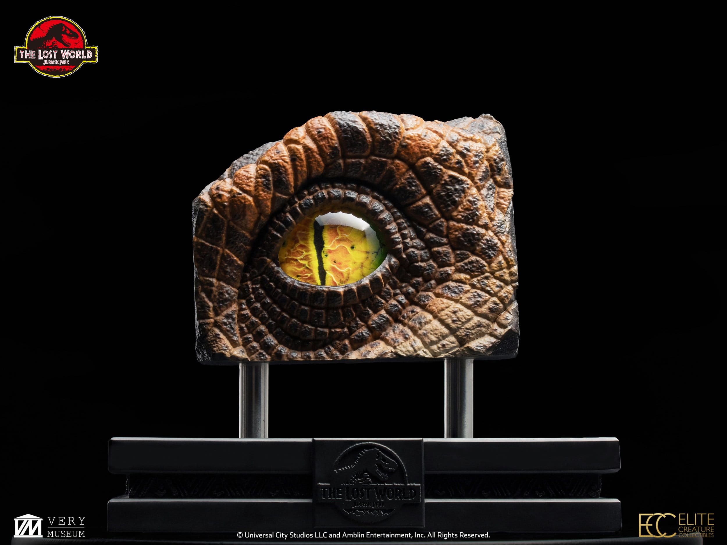 The Lost World: Jurassic Park Replica Bust Male Velociraptor Eye Prop 23 cm ETA Aug 2026 - Loaded Dice