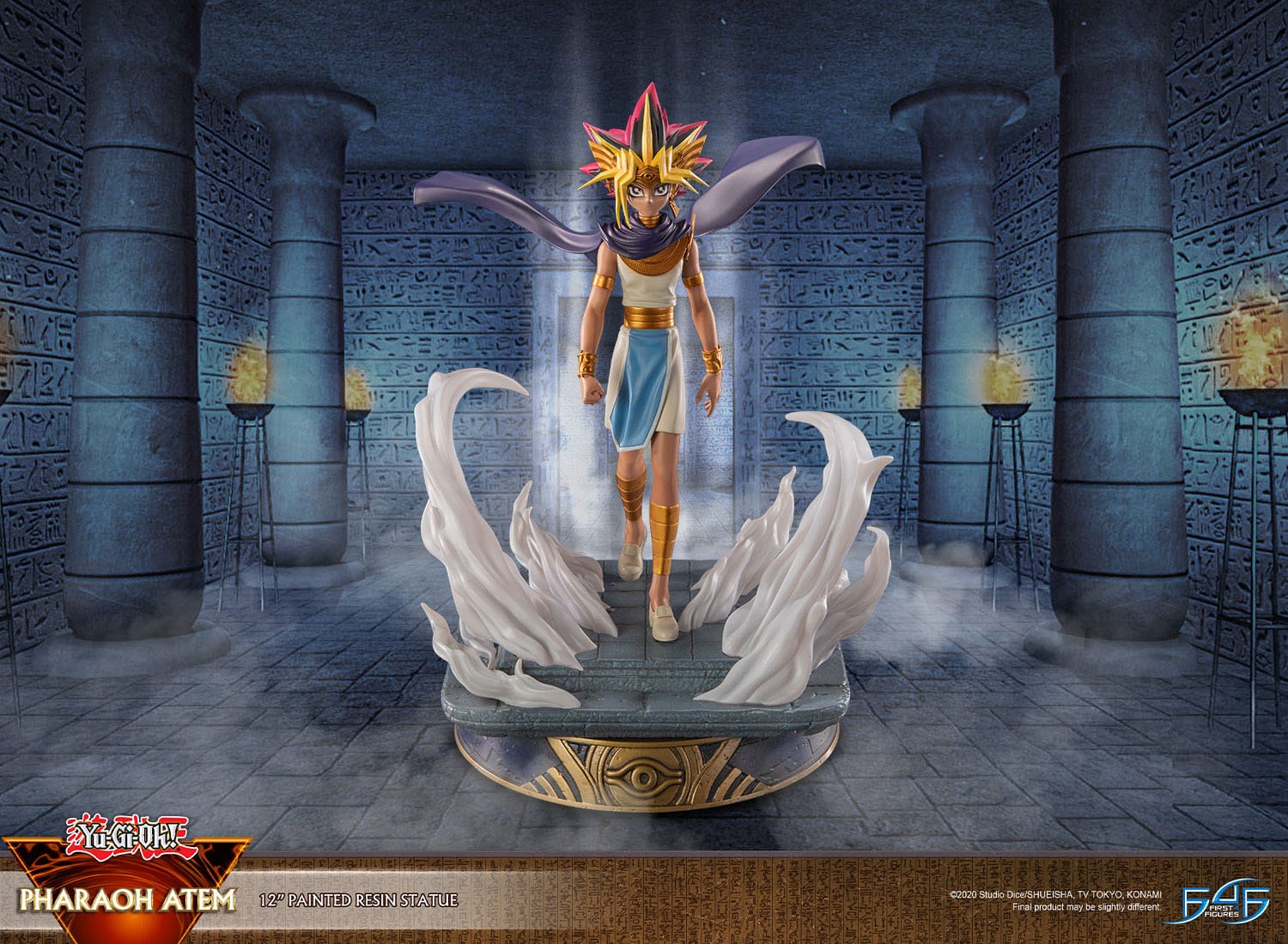 Yu-Gi-Oh! Statue Pharaoh Atem 29 cm - Loaded Dice