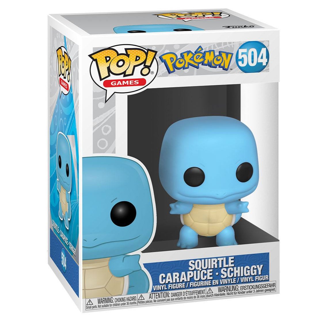 Pokemon Funko POP! Squirtle 9cm (504) - Loaded Dice
