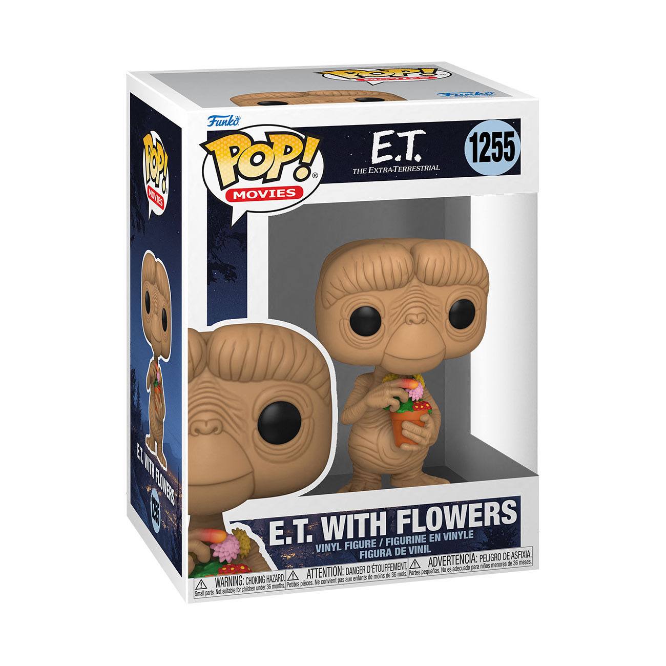 E.T. the Extra-Terrestrial Funko POP! E.T. w/ flowers 9cm (1255) - Loaded Dice