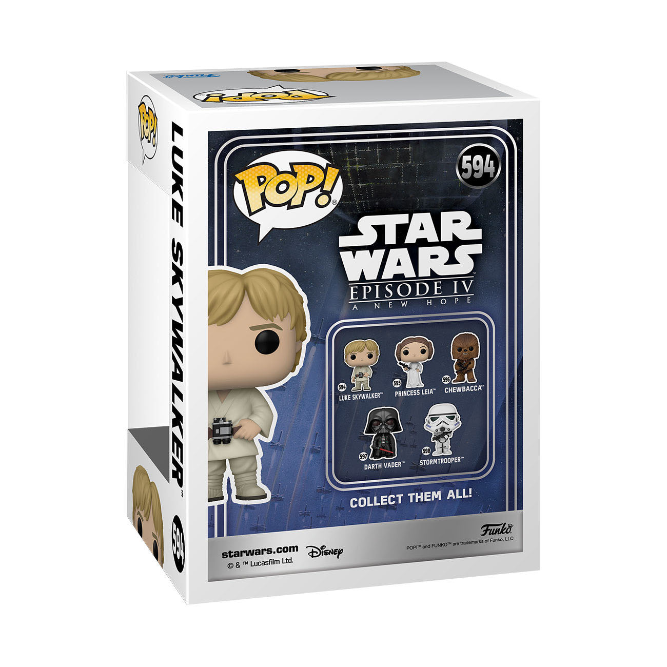 Star Wars New Classics Funko POP! Luke 9cm (594) - Loaded Dice
