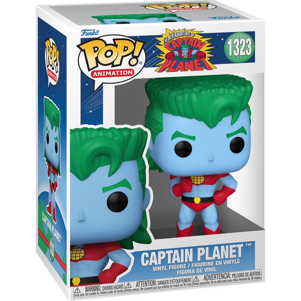 Captain Planet Funko POP! Captain Planet 9cm (1323) - Loaded Dice