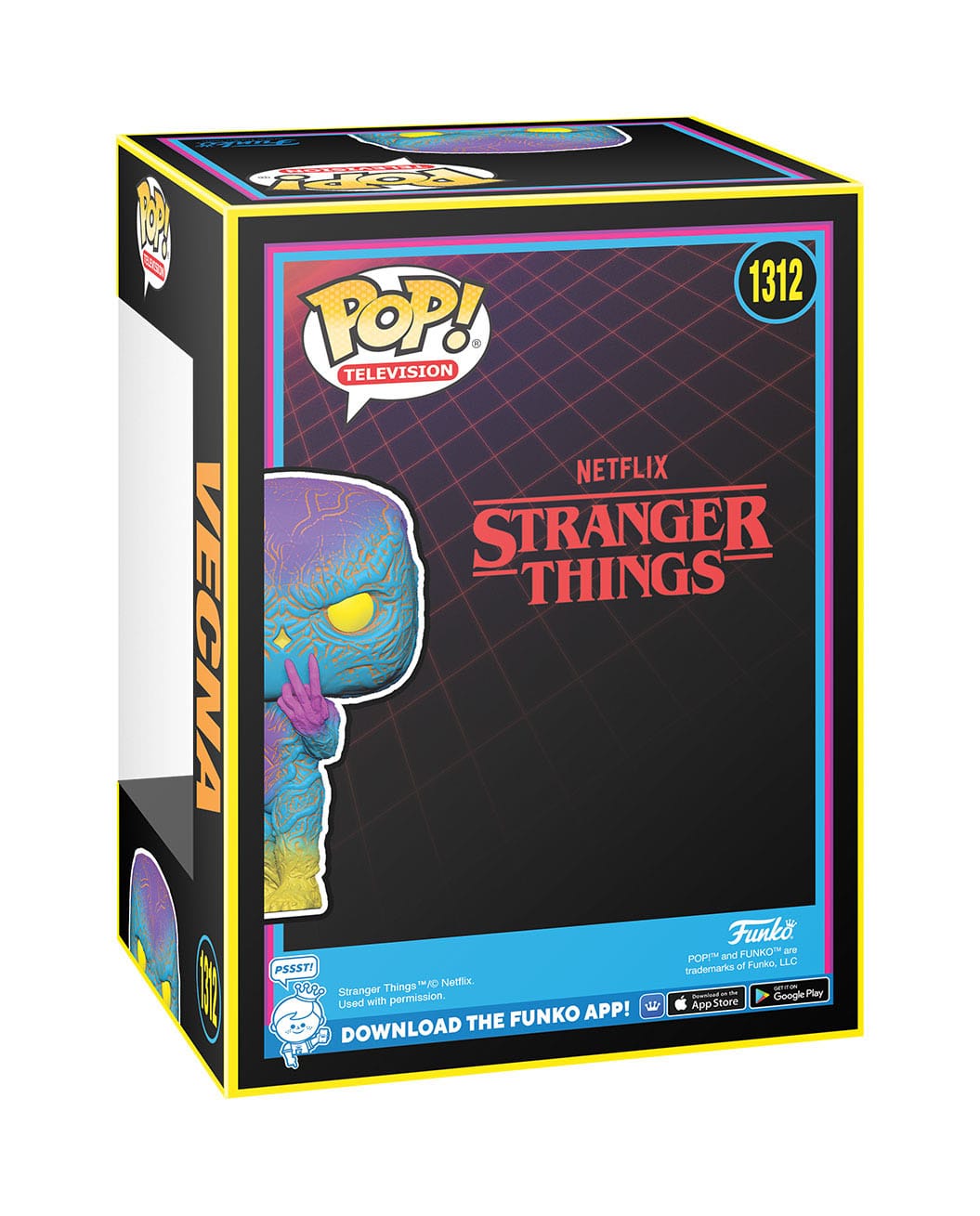 Stranger Things Funko POP! Vecna (BLKLT) 9cm (1312) - Loaded Dice